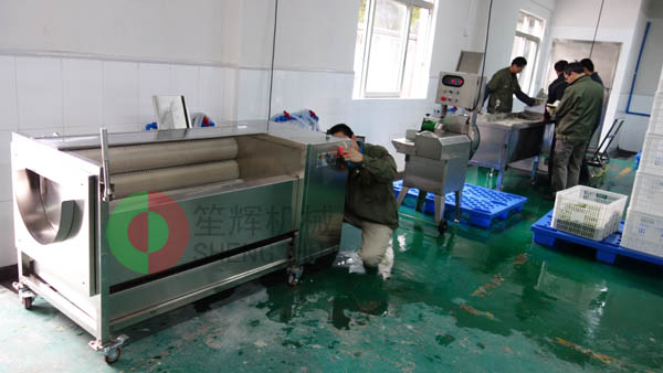 我公司為日資企業(yè)WCSP提供芥茉加工線！